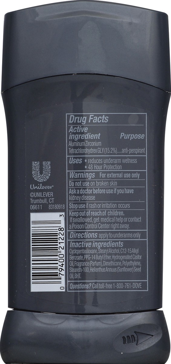 slide 2 of 3, Dove Antiperspirant 2.7 oz, 2.7 oz