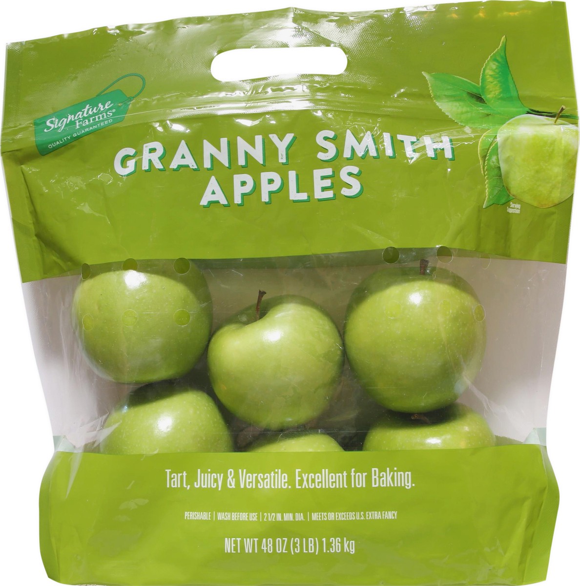 slide 4 of 7, Signature Farms Granny Smith Apples, 