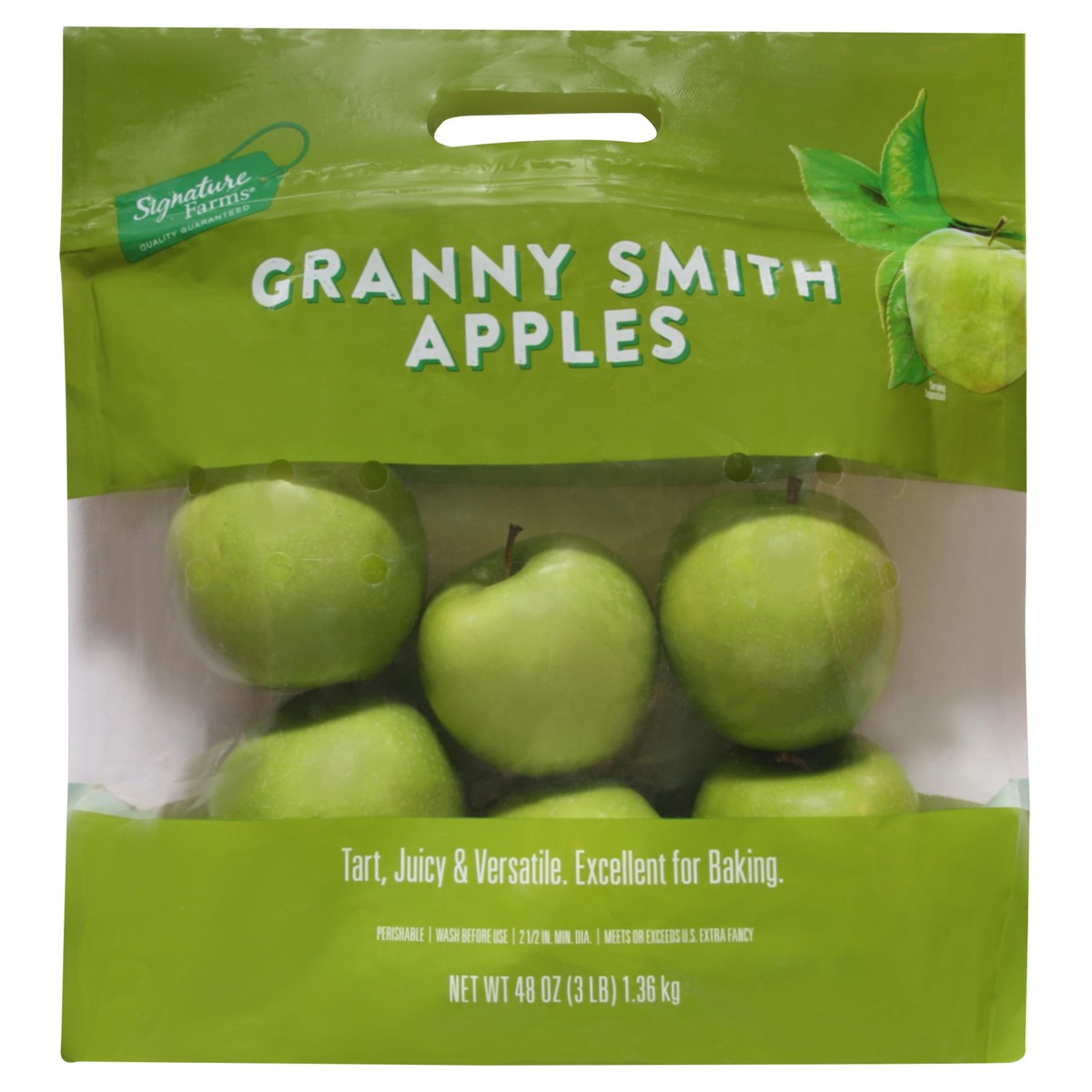 slide 1 of 7, Signature Farms Granny Smith Apples, 