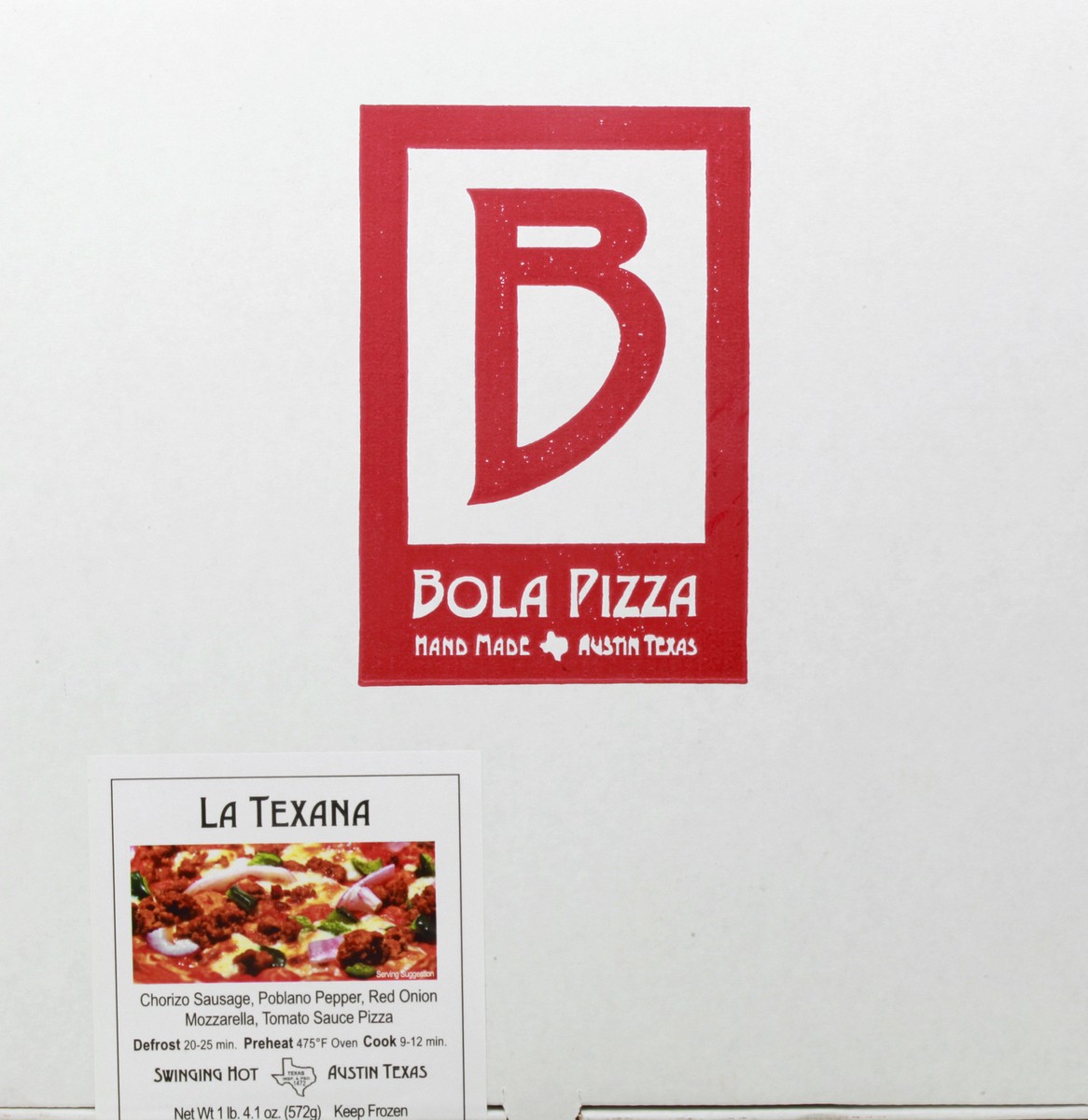 slide 2 of 13, Bola Pizza La Texana Pizza 20.1 oz, 20.1 oz