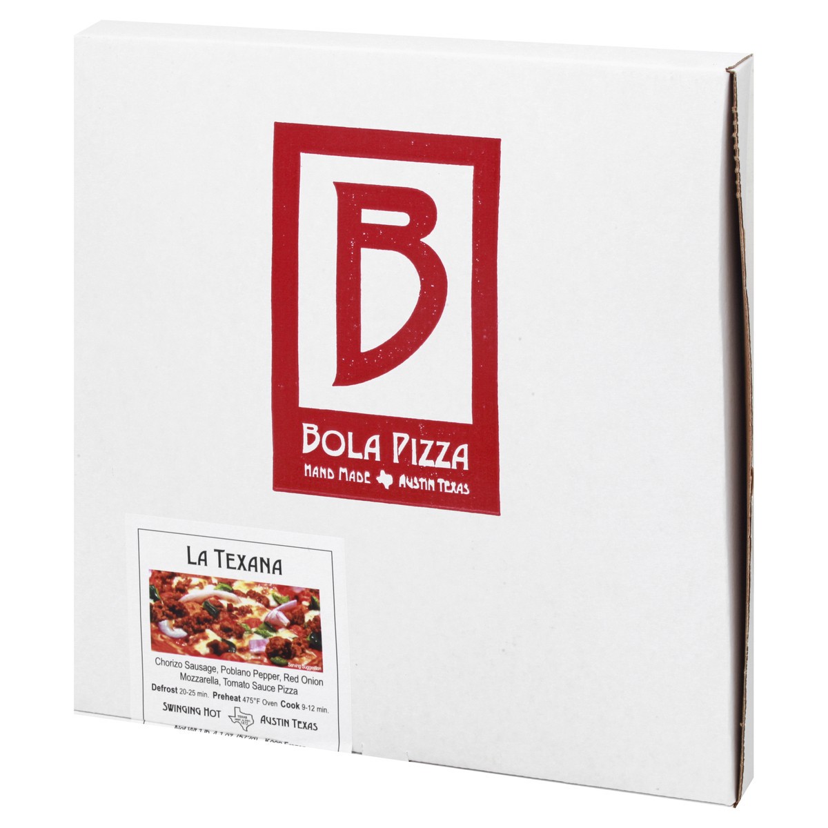 slide 3 of 13, Bola Pizza La Texana Pizza 20.1 oz, 20.1 oz