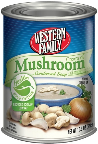 slide 1 of 1, Western Family Healthy Cream Of Mushroom, 10.5 oz