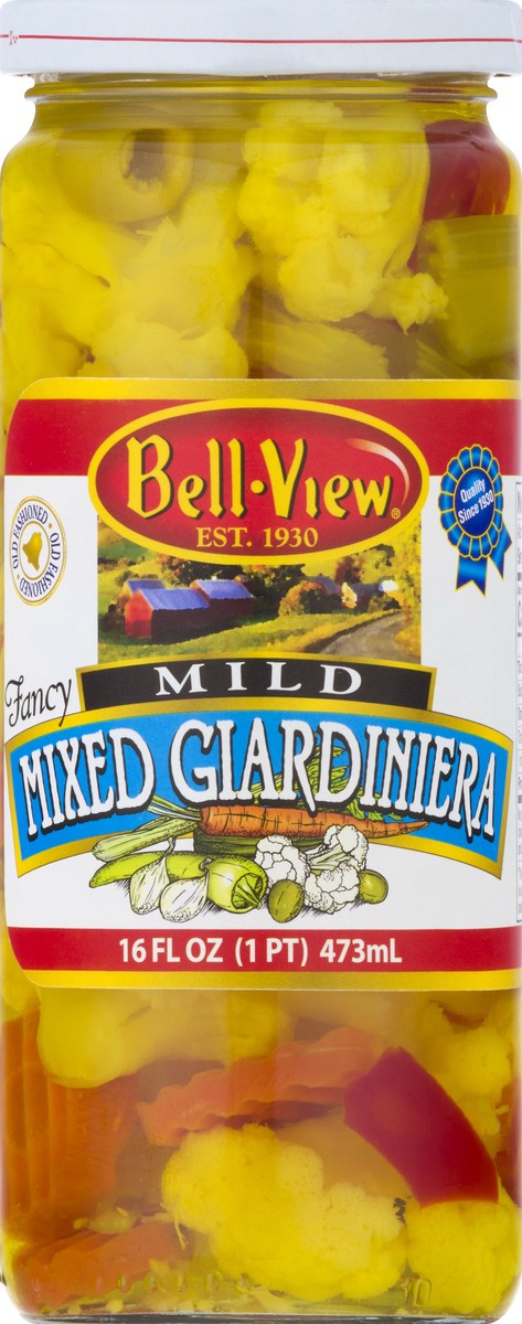 slide 3 of 13, Bell-View Mild Mixed Giardiniera 16 oz, 16 oz