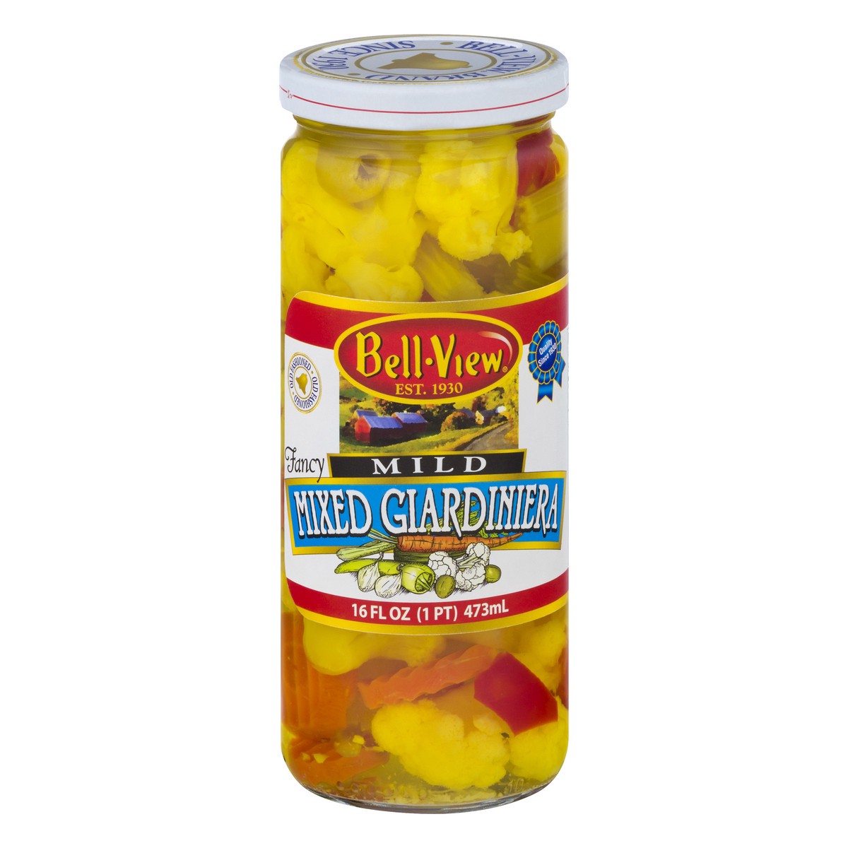 slide 9 of 13, Bell-View Mild Mixed Giardiniera 16 oz, 16 oz