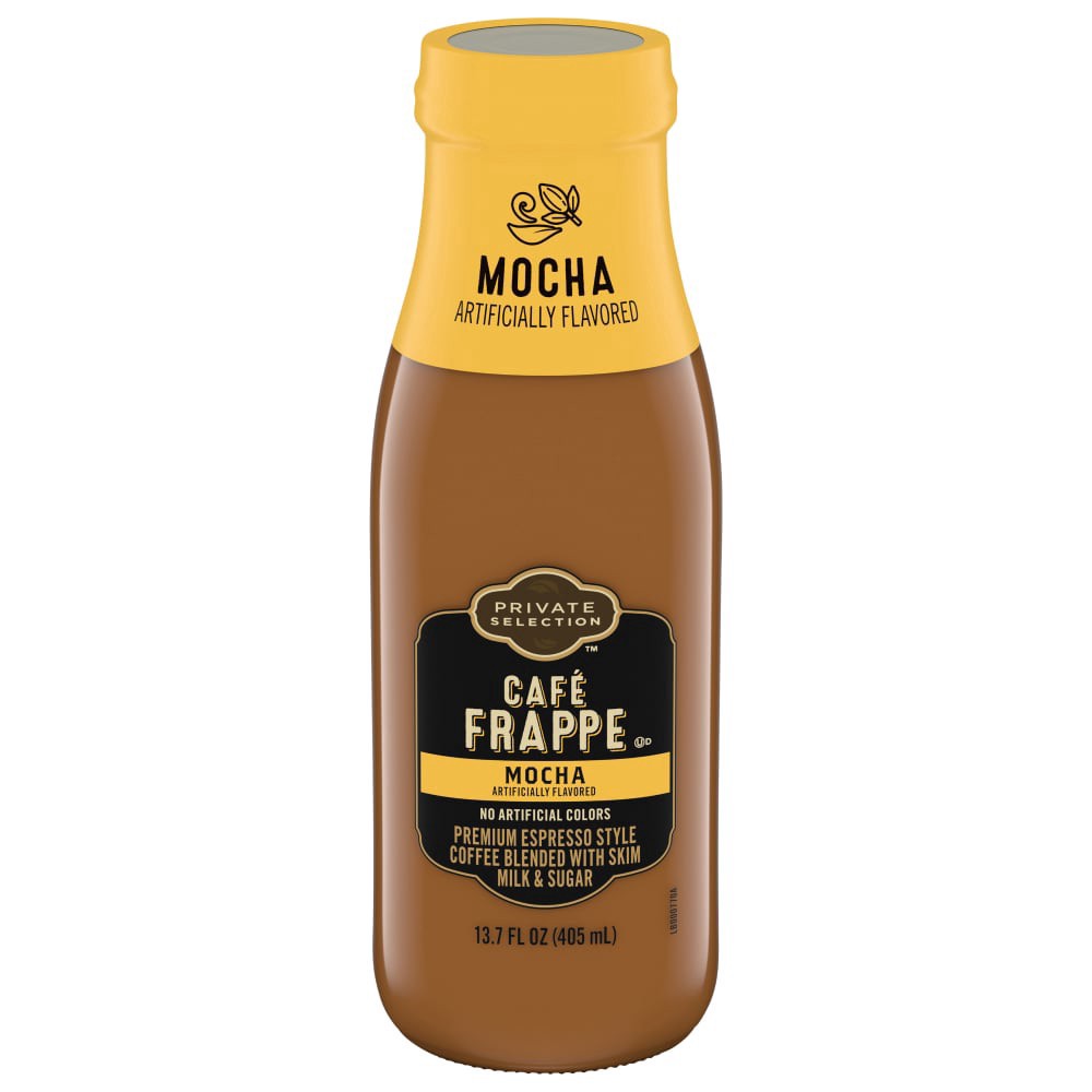 slide 2 of 2, Private Selection Mocha Cafe Frappe - 13.7 fl oz, 13.7 fl oz