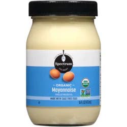 Spectrum Culinary Organic Mayonnaise 16 fl. oz. Jar