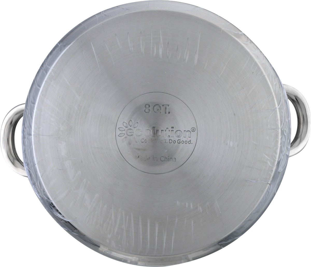 slide 6 of 11, Ecolution 8 Quarts with Tempered Glass Lid Stainless Steel Stockpot 1 ea, 1 ct