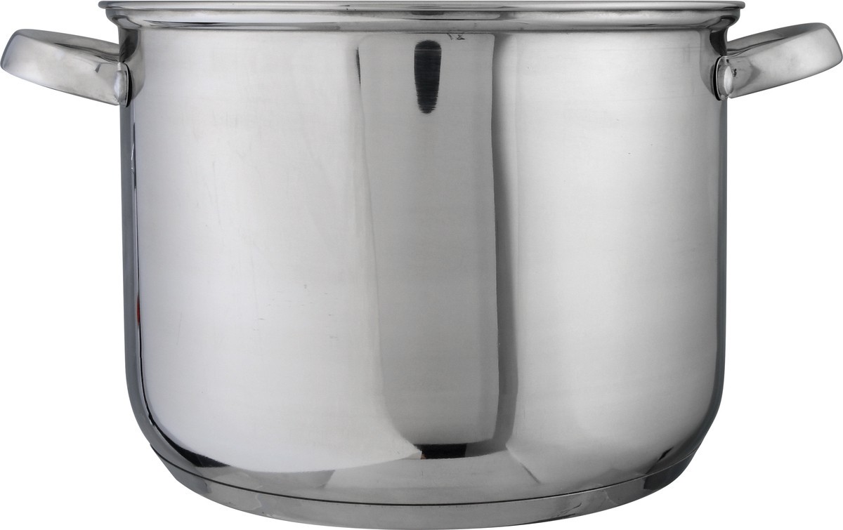 slide 7 of 11, Ecolution 8 Quarts with Tempered Glass Lid Stainless Steel Stockpot 1 ea, 1 ct
