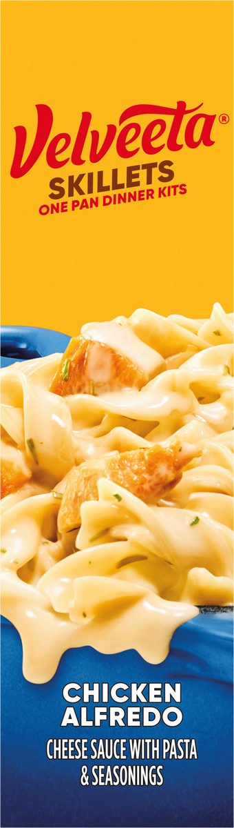 slide 2 of 9, Velveeta Skillets Chicken Alfredo One Pan Dinner Kit, 12.5 oz Box, 12.5 oz