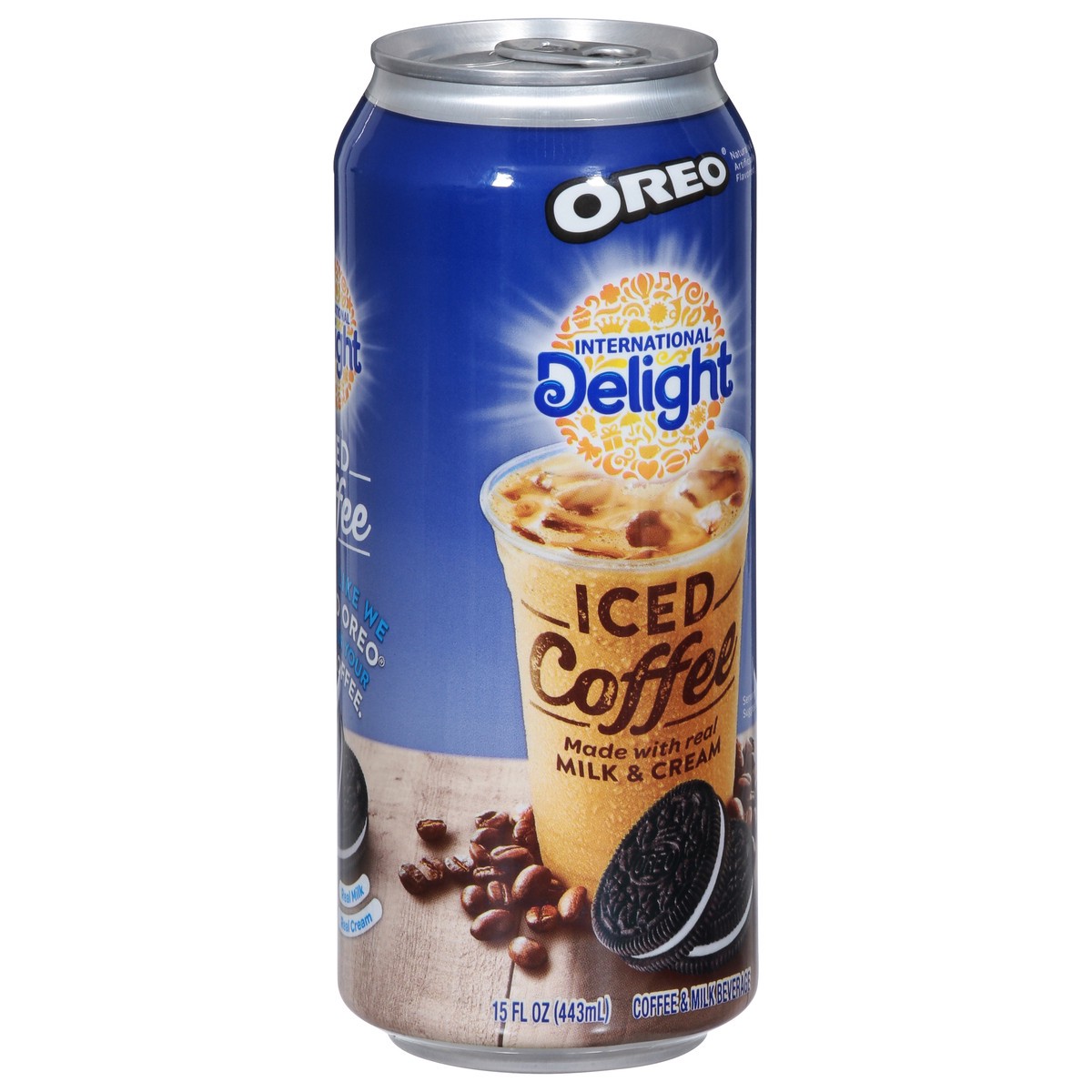slide 7 of 9, International Delight Iced Coffee, OREO(R), 15 FL OZ Can, 15 fl oz
