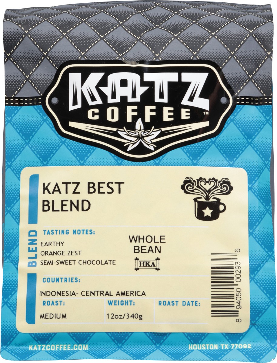 slide 2 of 12, Katz Coffee Organic Jumping Mouse Fair Trade Whole Bean Coffee, 1 ct