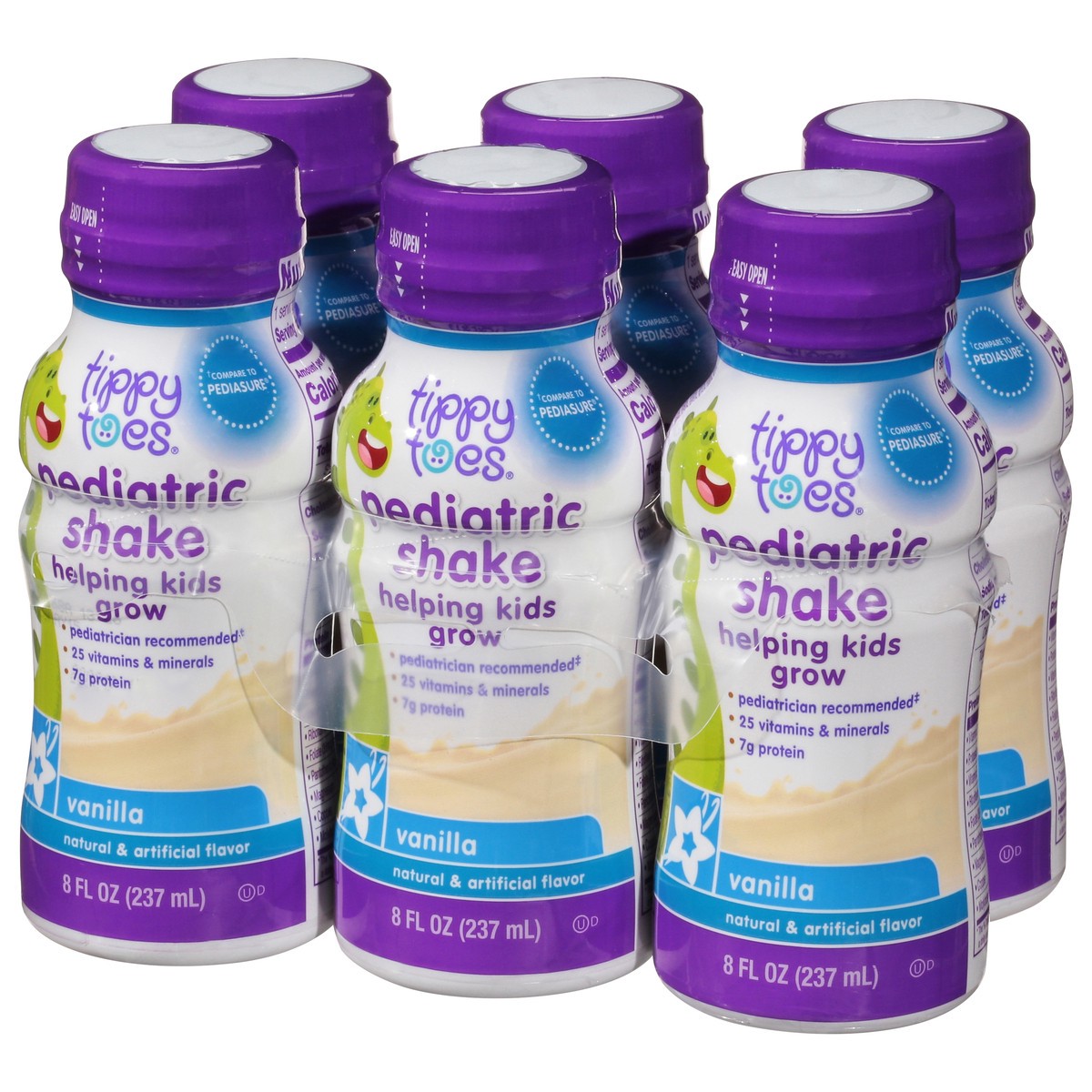 slide 3 of 11, Tippy Toes Vanilla Pediatric Shake, 8 fl oz