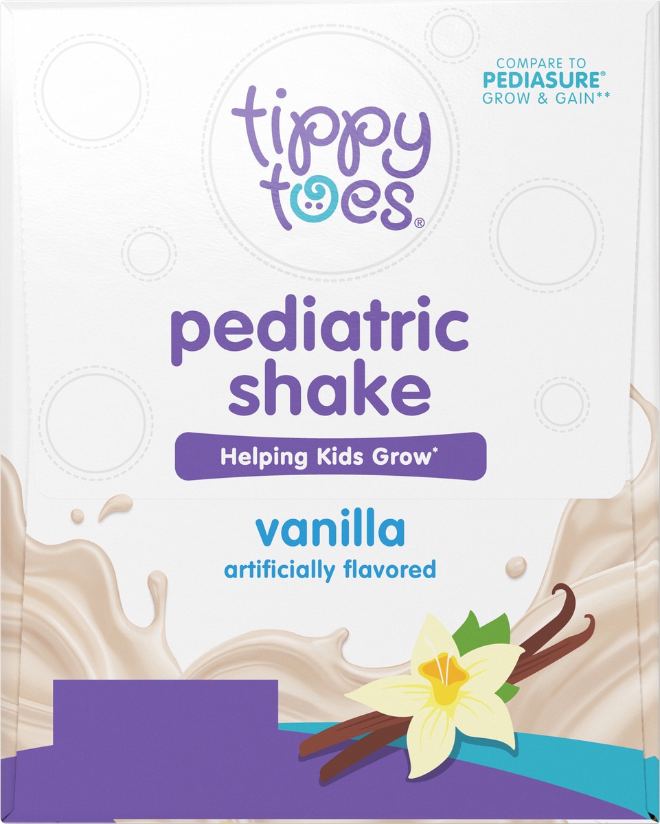 slide 10 of 13, Tippy Toes Vanilla Pediatric Shake 6 ea, 6 ct