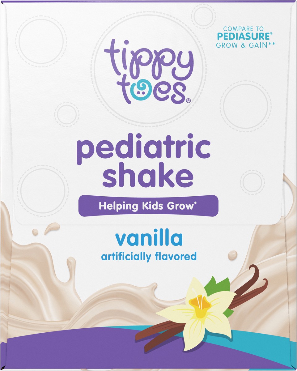 slide 13 of 13, Tippy Toes Vanilla Pediatric Shake 6 ea, 6 ct