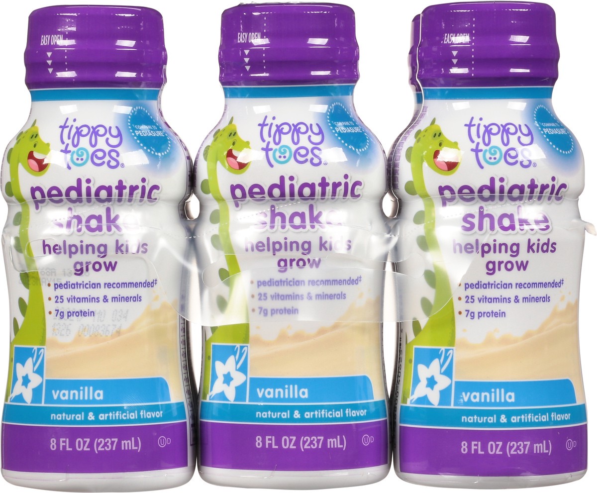 slide 9 of 11, Tippy Toes Vanilla Pediatric Shake, 8 fl oz