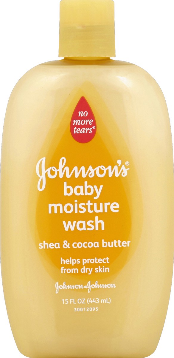 slide 4 of 6, Johnson's Shea & Cocoa Butter Moisture Wash For Soft Skin, 15 Oz., 15 fl oz