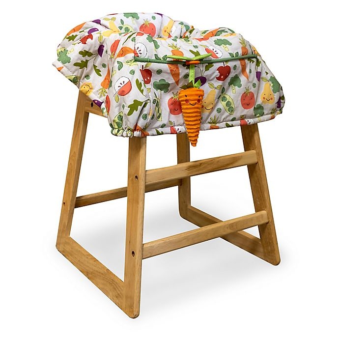slide 2 of 6, Boppy Shopping Cart and High Chair Cover - Farmers Market, 1 ct