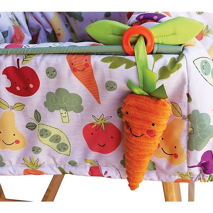 slide 5 of 6, Boppy Shopping Cart and High Chair Cover - Farmers Market, 1 ct