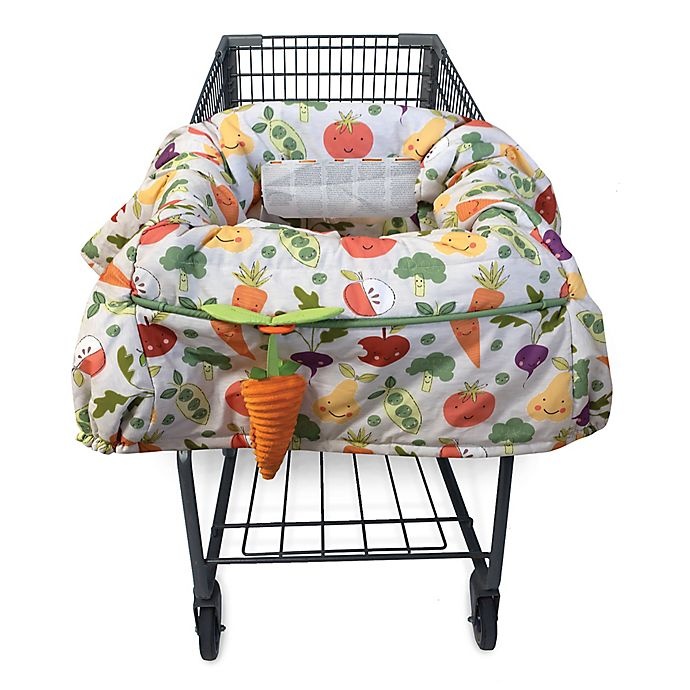 slide 1 of 1, Boppy Shopping Cart and High Chair Cover - Farmers Market, 1 ct