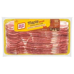 Oscar Mayer Naturally Hardwood Smoked Maple Bacon, 12 oz Pack