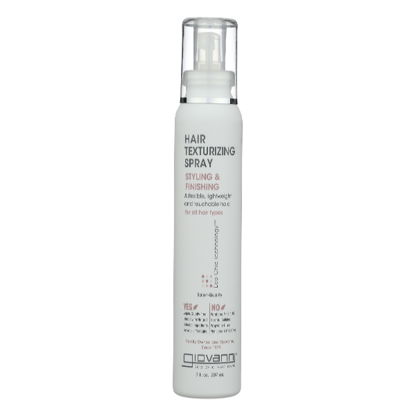 slide 1 of 1, Giovanni Cosmetics Spray Styling Texture, 7 fl oz