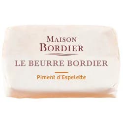Bordier Salt & Espelette Chili Pepper Butter
