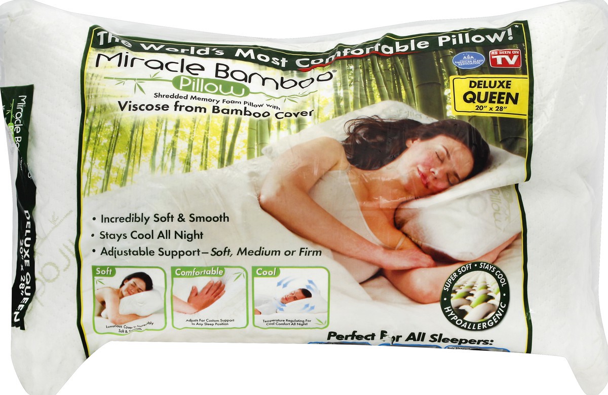 slide 4 of 4, Miracle Bamboo Pillow 1 ea, 1 ct