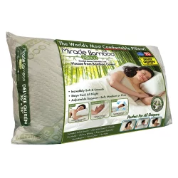 As Seen on TV Miracle Bamboo Deluxe Queen Pillow