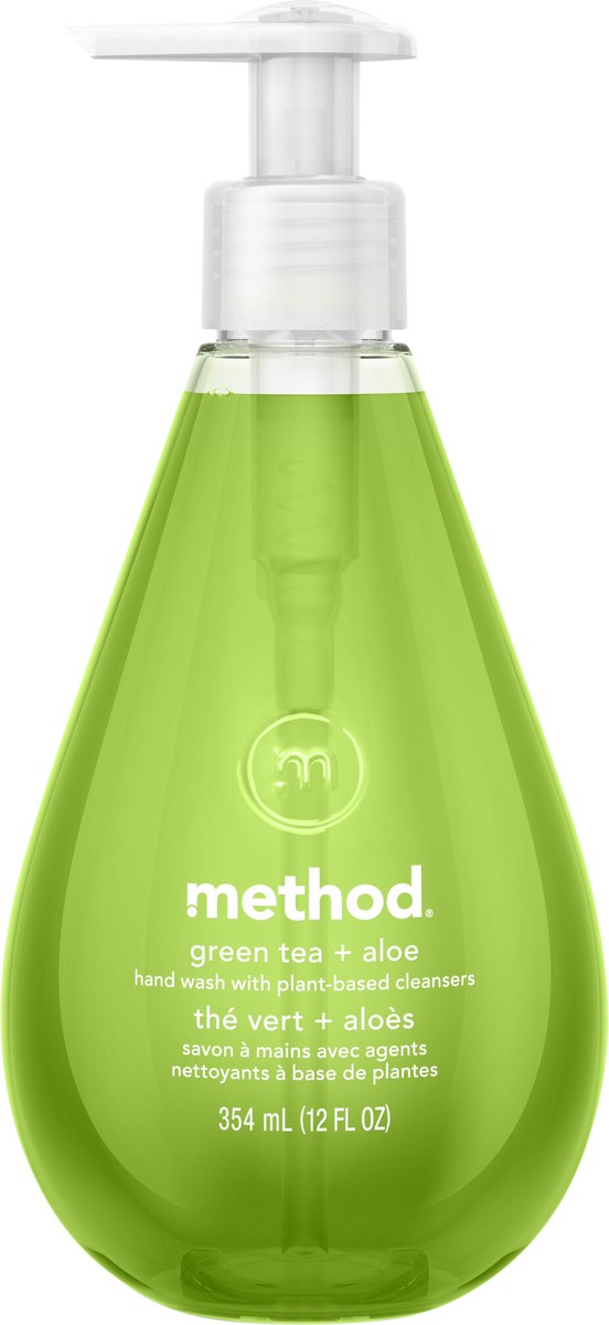 slide 3 of 3, method Gel Hand Soap, Green Tea + Aloe, 12 Ounce, 12 fl oz