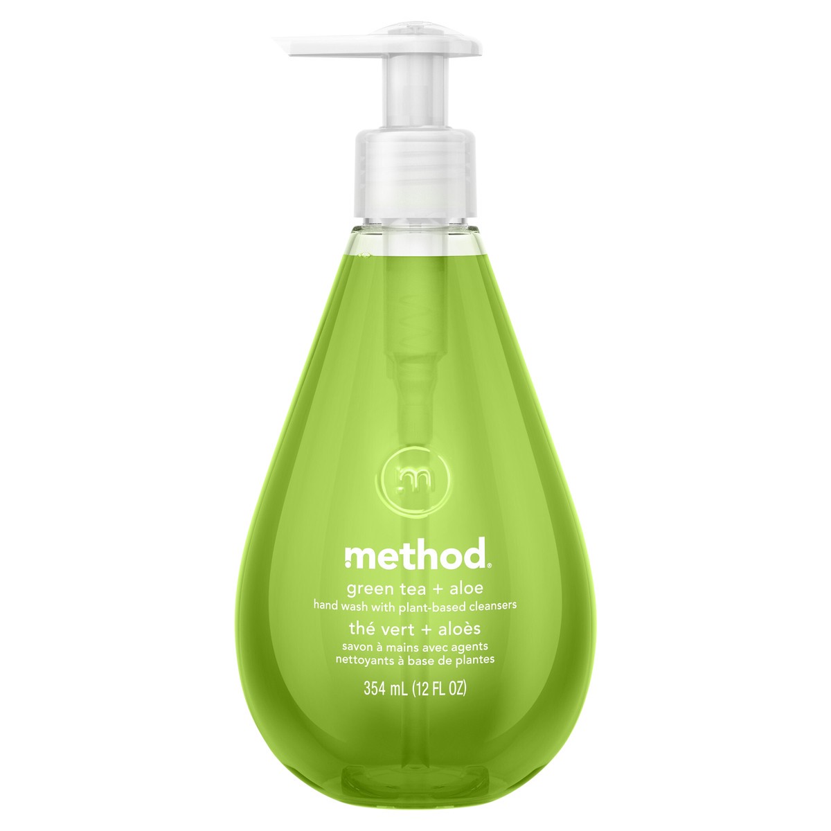 slide 1 of 3, method Gel Hand Soap, Green Tea + Aloe, 12 Ounce, 12 fl oz