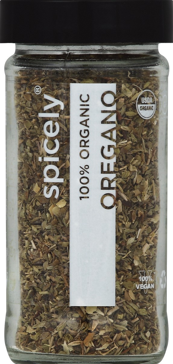 slide 1 of 2, Spicely Organic Spices Oregano 0.4 oz, 0.4 oz