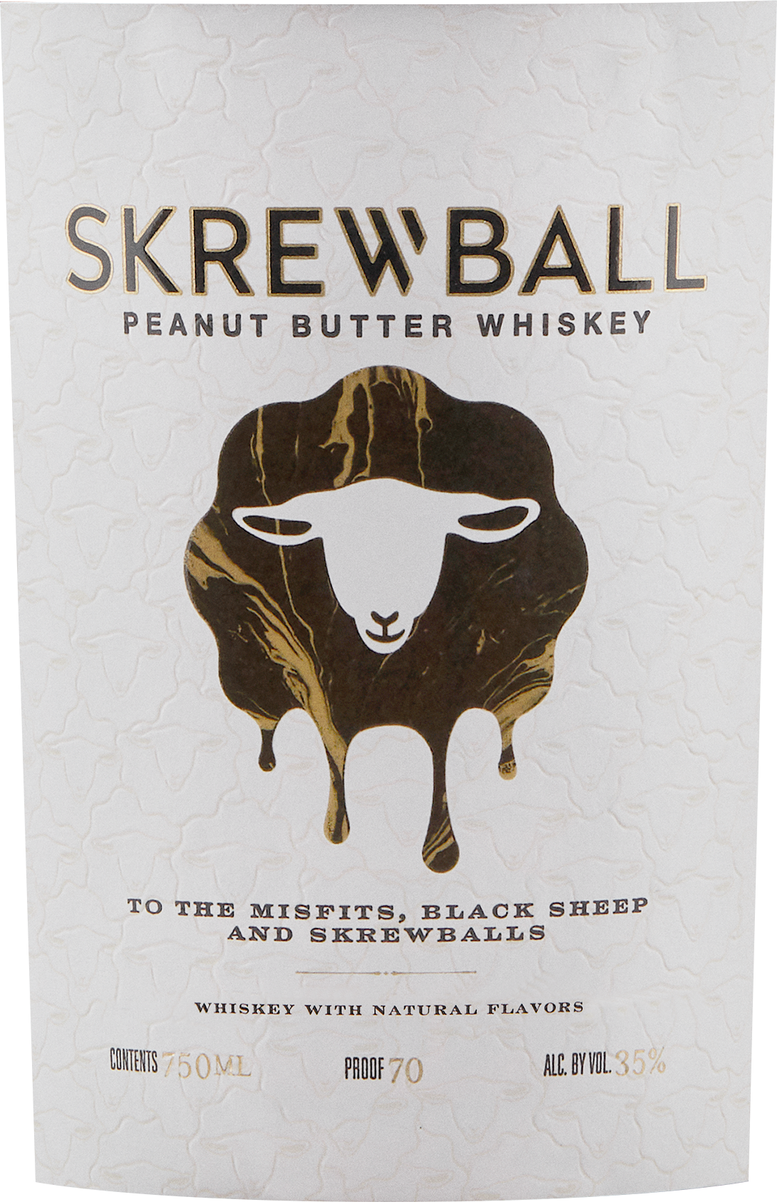 slide 4 of 10, Skrewball Peanut Butter Whiskey with Natural Flavors, 750 mL Bottle, 35% ABV, 750 ml