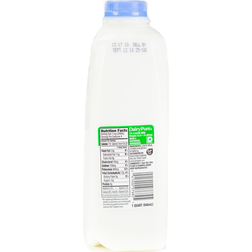 slide 2 of 2, Garelick Farms Dairy Pure Milk 1 Low Fat, 32 fl oz