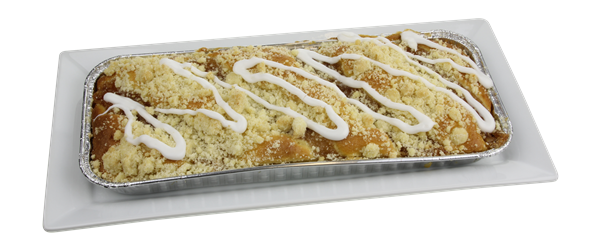 slide 1 of 1, Hy-Vee Apple Breakfast Bar Coffee Cake, 16 oz