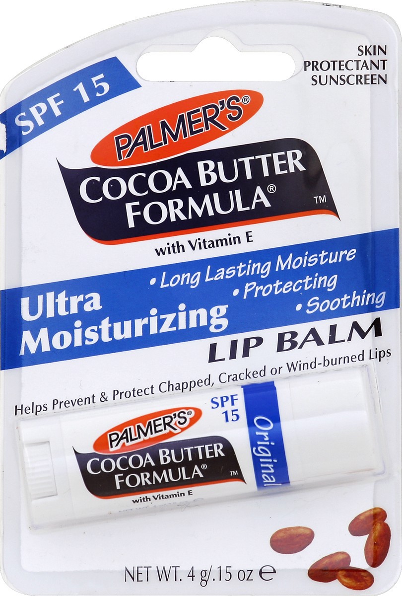 slide 3 of 3, Palmer's Cocoa Butter Formula SPF 15 Lip Balm, .15 oz., 0.15 oz
