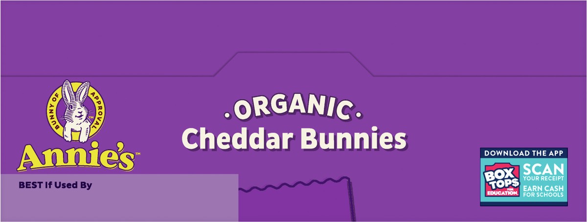 slide 4 of 13, Annie's Organic Cheddar Bunnies Baked Snack Crackers, 11.25 oz., 1 ct