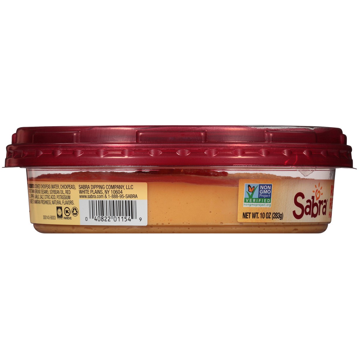 slide 5 of 12, Sabra Roasted Red Pepper Hummus 10 Ounce Plastic Tub, 10 oz