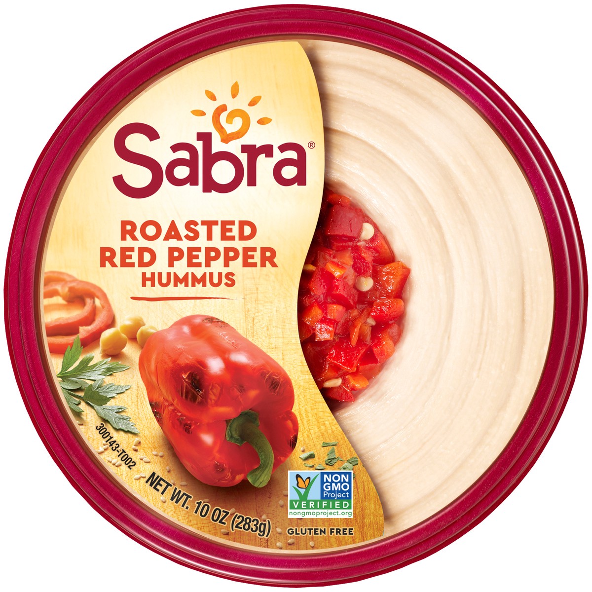 slide 7 of 12, Sabra Roasted Red Pepper Hummus 10 Ounce Plastic Tub, 10 oz
