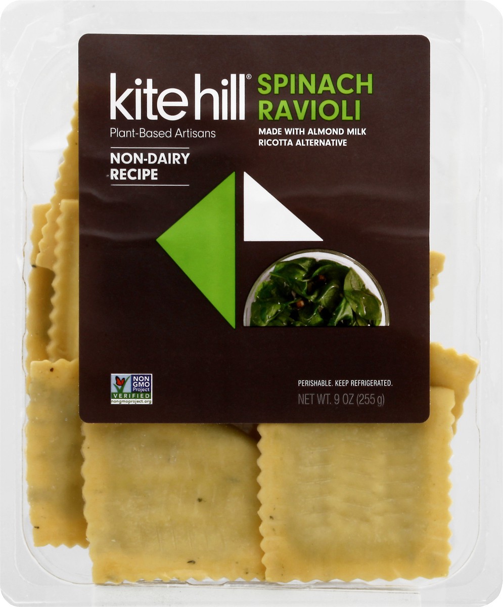 slide 3 of 13, Kite Hill Spinach Ravioli 9 oz, 9 oz