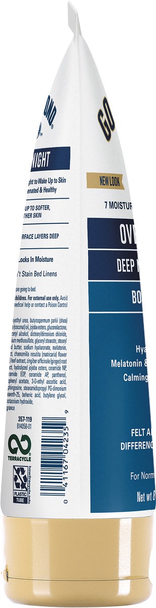 slide 3 of 5, Gold Bond Overnight Deep Moisturizing Lotion (8 Oz), 8 oz