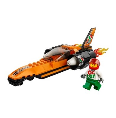 slide 1 of 1, LEGO City Great Vehicles Speed Record Car 60178, 1 ct