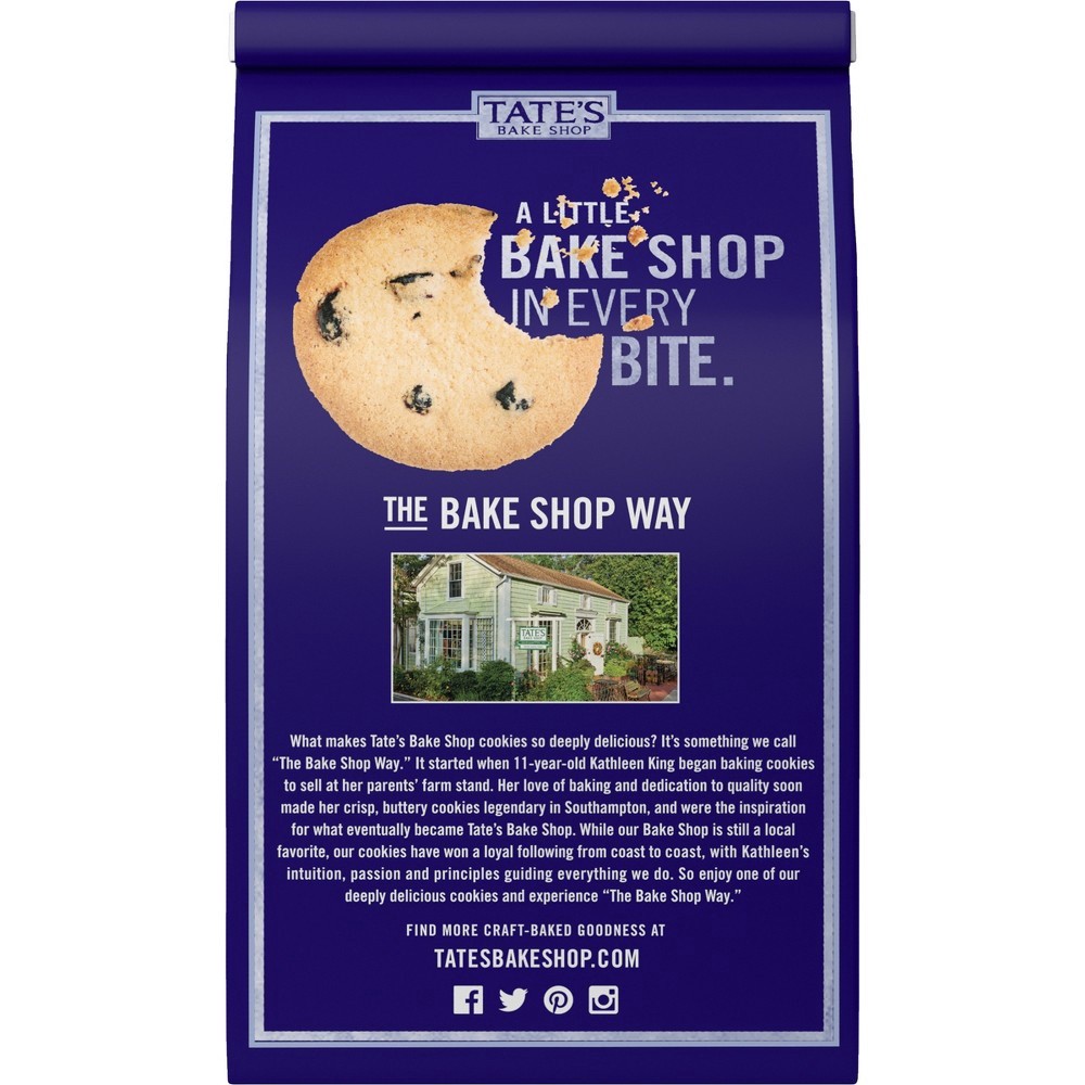 slide 12 of 12, Tate's Bake Shop Blueberry Crisp Cookies, Limited Edition, 7 oz, 7 oz