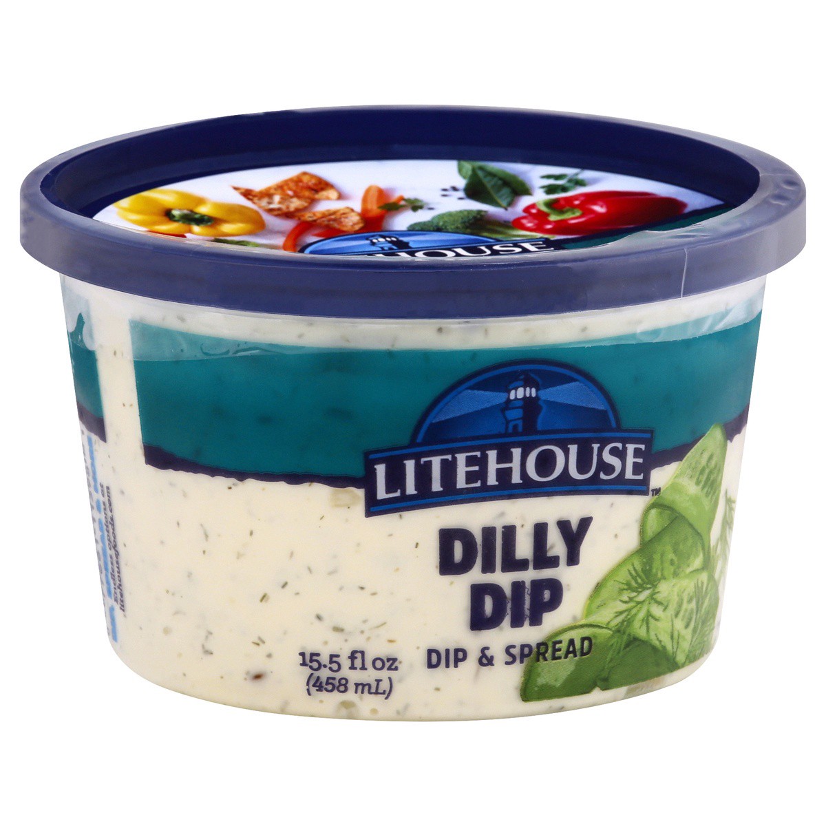 slide 2 of 9, Litehouse Dilly Dip Dip & Spread 15.5 oz, 15.5 oz