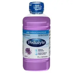 Pedialyte Grape Electrolyte Solution Drink - 33.8 fl oz