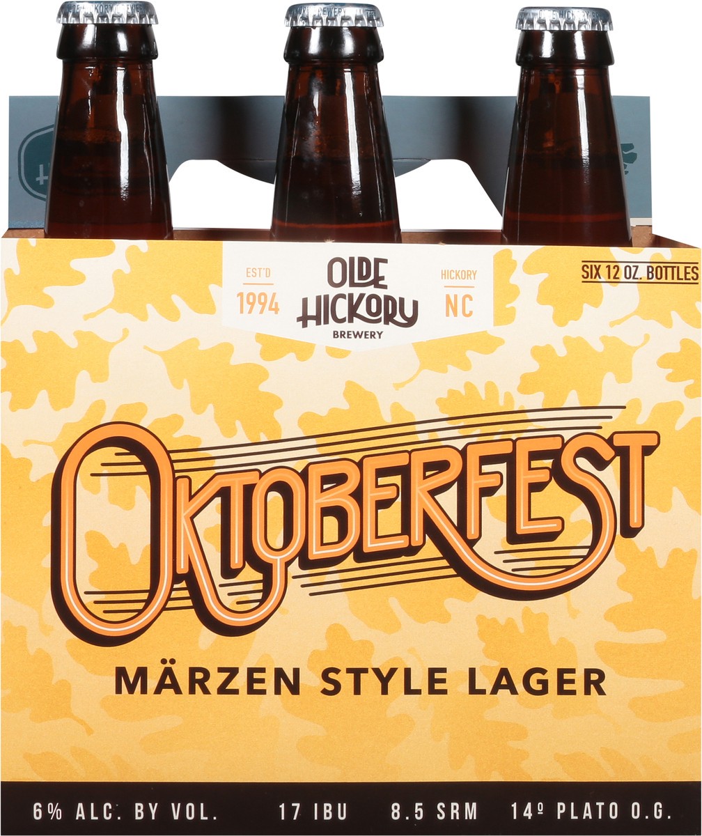 slide 2 of 9, Olde Hickory Brewery Marzen Style Lager Oktoberfest Beer 6 - 12 oz Bottles, 6 ct
