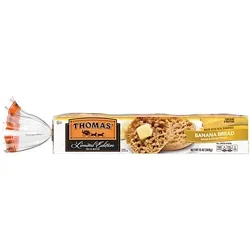Thomas' Thomas Ltd Ed Banana Bread English Muffins 6ct - 13 Oz