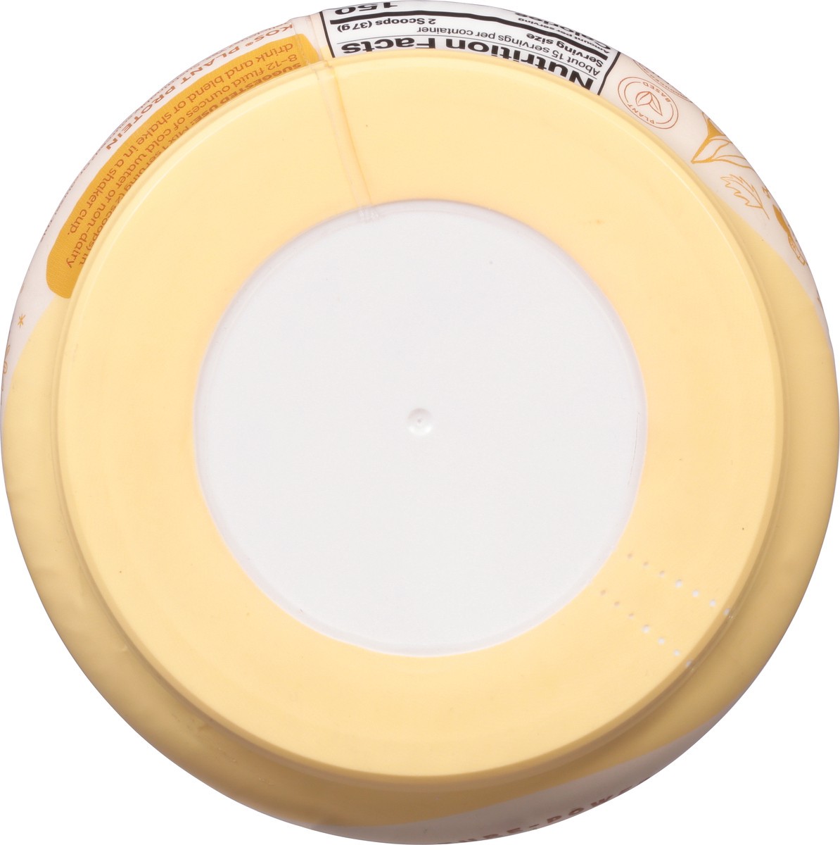 slide 9 of 9, KOS Organic Vanilla Flavored Plant Protein 19.6 oz, 19.6 oz