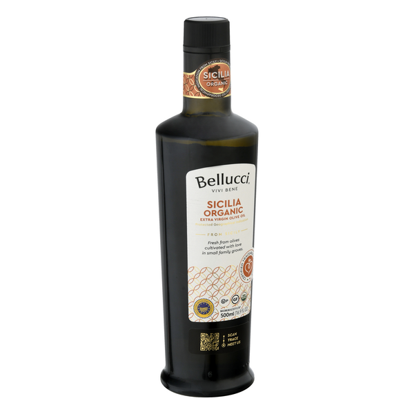 slide 1 of 1, Bellucci Sicillia Pgi Organic Extra Virgin Olive Oil, 16.9 oz