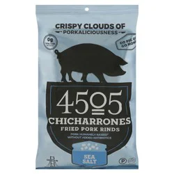 4505 Meats Chicharrones Sea Salt Fried Pork Rinds 1 ea