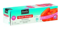 Essential Everyday Quart Storage Bags